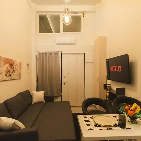 Ferienwohnung Modern Loft 10Mins From Thessaloniki Centre Exterior foto