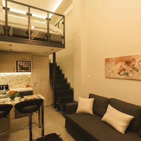 Ferienwohnung Modern Loft 10Mins From Thessaloniki Centre Exterior foto